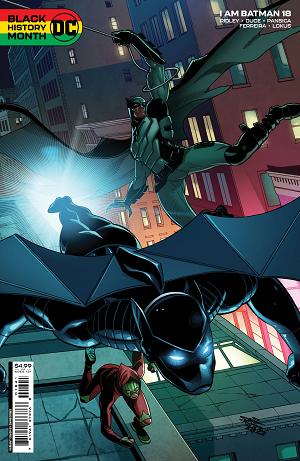 I Am Batman #18 CVR C CHRISCROSS BLACK HISTORY MONTH CARD VA cover