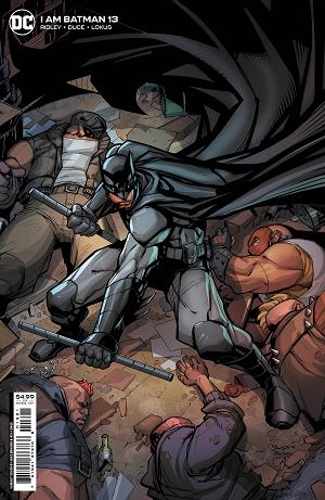 I Am Batman #13 CVR B CVR B BOWDEN CARD STOCK cover