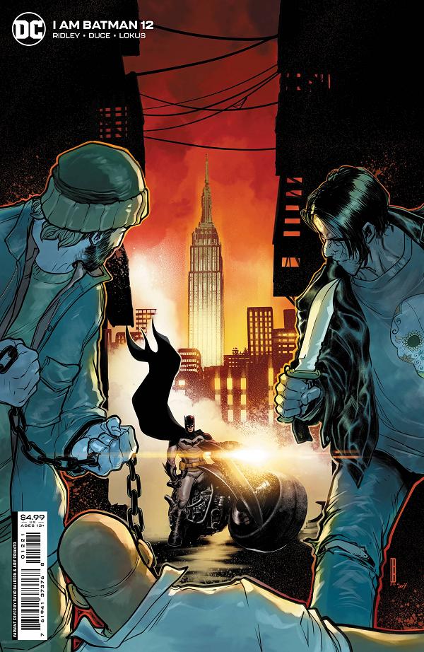 I Am Batman #12 CVR B CVR B BALDEON CARD STOCK cover