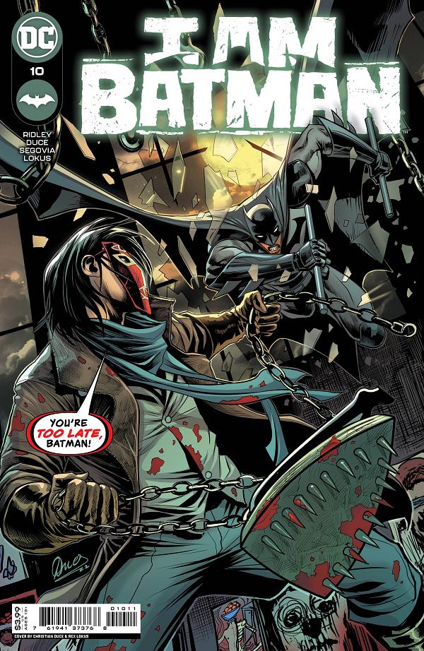 I Am Batman #10 CVR A DUCE cover