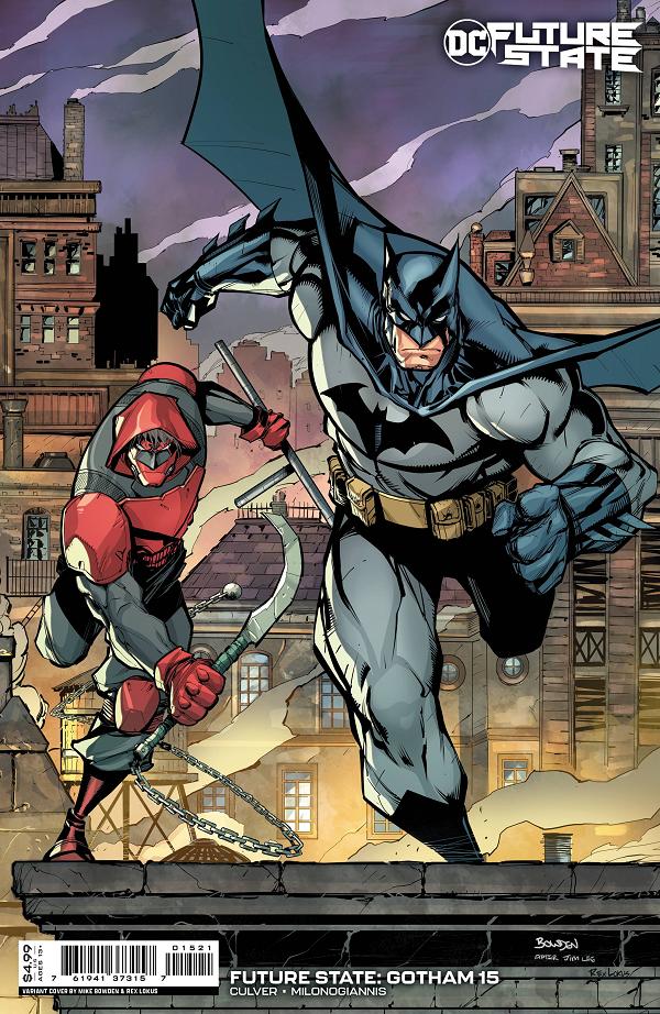 Future State Gotham #15 CVR B CVR B BOWDEN CARD STOCK cover
