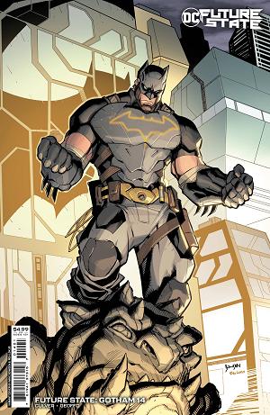 Future State Gotham #14 CVR B CVR B BOWDEN CARD STOCK cover