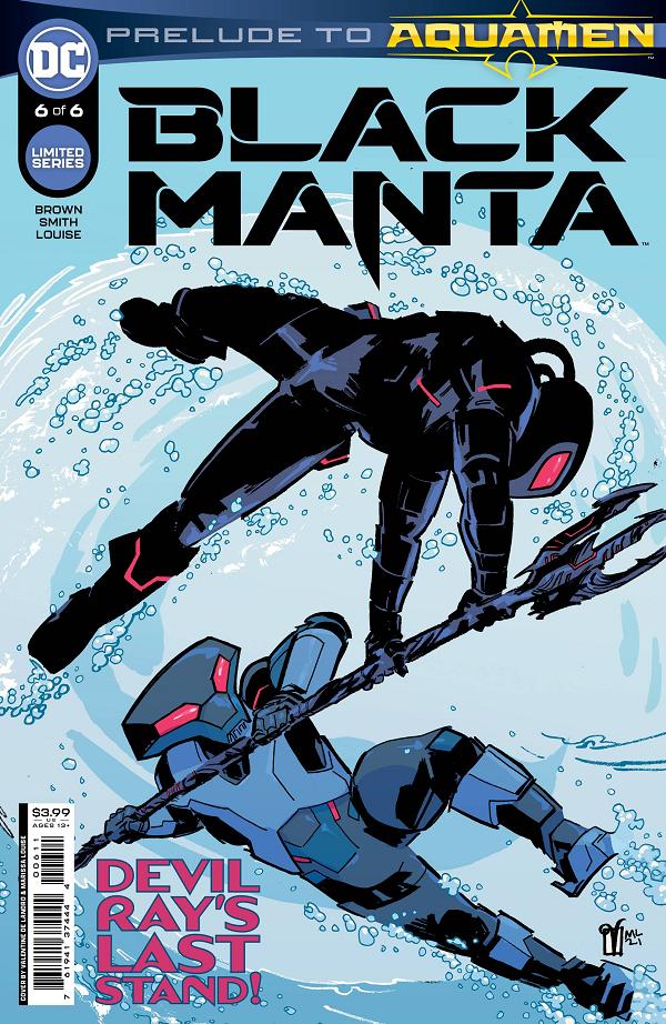 Black Manta #6 CVR A DE LANDRO cover