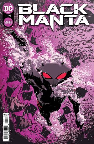 Black Manta #1 CVR A VALENTINE DE LANDRO cover
