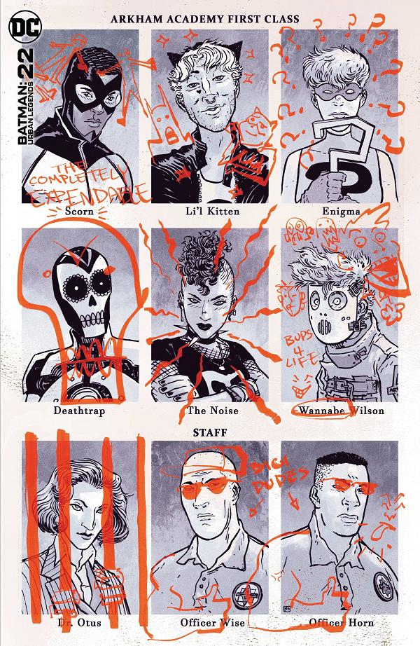 Batman Urban Legends #22 CVR C SHERMAN cover