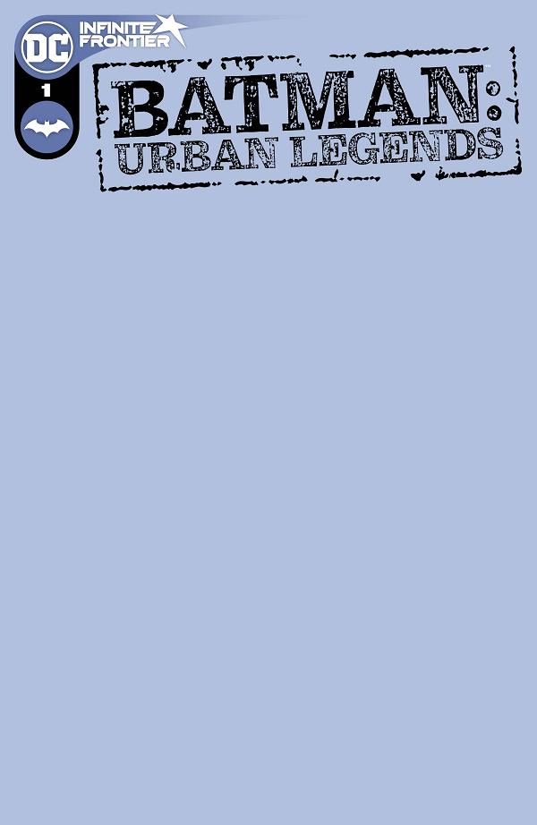 Batman Urban Legends #1 BLANK cover