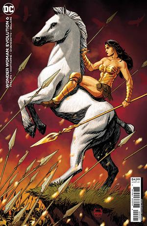 Wonder Woman Evolution #6 CVR B JOHNSON CARD STOCK VA cover