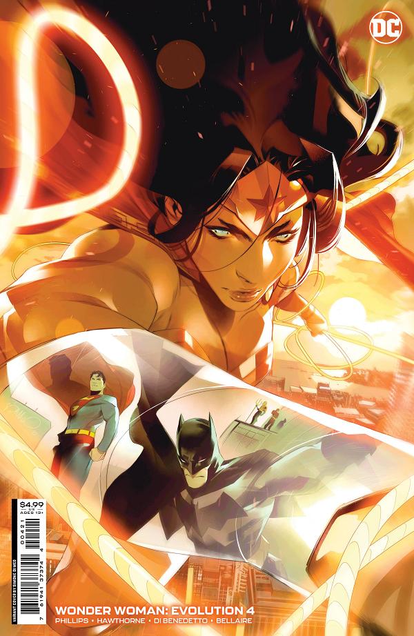 Wonder Woman Evolution #4 CVR B (OF 8) CVR B DI MEO CARD STOCK cover