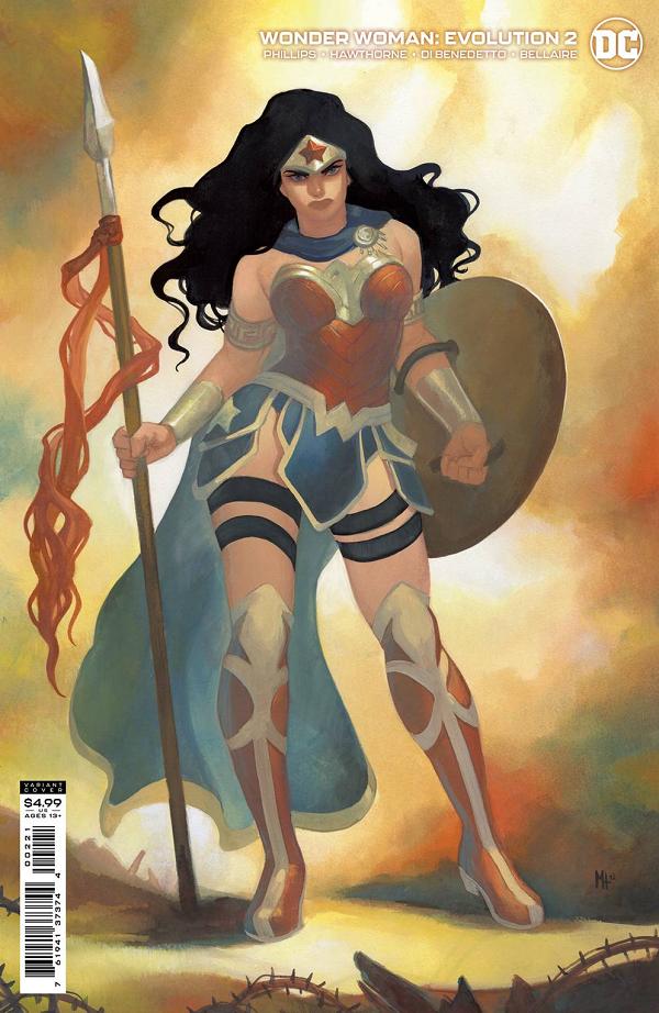 Wonder Woman Evolution #2 CVR B HETRICK CARD STOCK VA cover