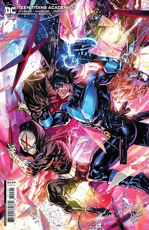 Teen Titans Academy #11 CVR B CVR B OSSIO CARD STOCK cover