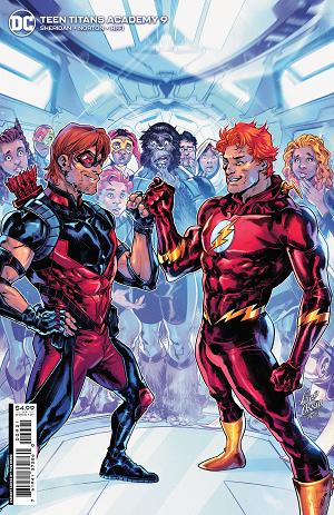 Teen Titans Academy #9 CVR B CVR B TAN CARD STOCK cover