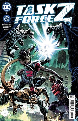 Task Force Z #9 CVR A BARROWS & FERREIRA cover
