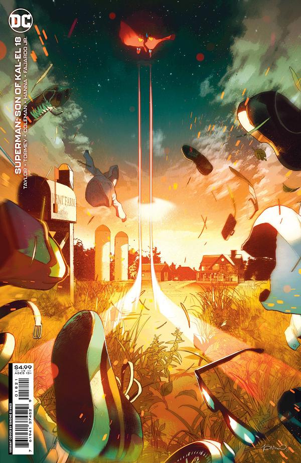 Superman Son Of Kal-El #18 CVR B CVR B DI MEO CARD STOCK cover