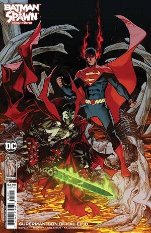 Superman Son Of Kal-El #18 CVR E CVR E SOOK DC SPAWN cover