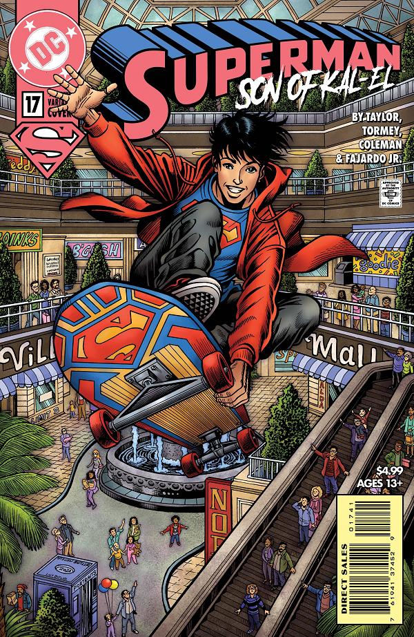 Superman Son Of Kal-El #17 CVR C BUTLER 90S CVR cover