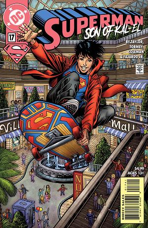 Superman Son Of Kal-El #17 CVR C BUTLER 90S CVR cover