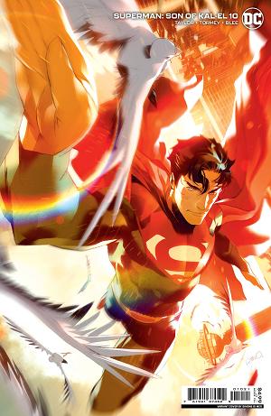 Superman Son Of Kal-El #10 CVR B CVR B DI MEO CARD STOCK cover
