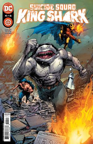 Suicide Squad King Shark #4 CVR A HAIRSINE cover