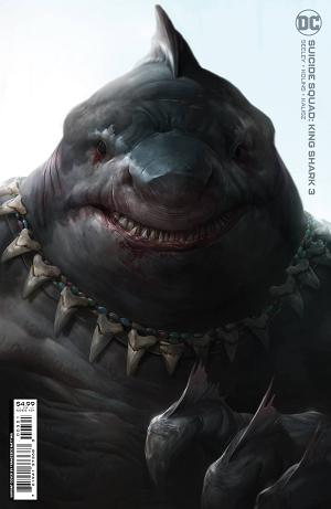 Suicide Squad King Shark #3 CVR B MATTINA CARD STOCK cover