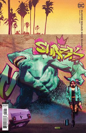 Suicide Squad King Shark #2 CVR B MOLINA CARD STOCK V cover