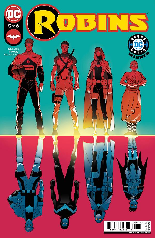 Robins #5 CVR A RIVAS cover
