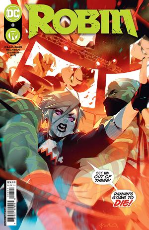 Robin #8 CVR A DI MEO cover