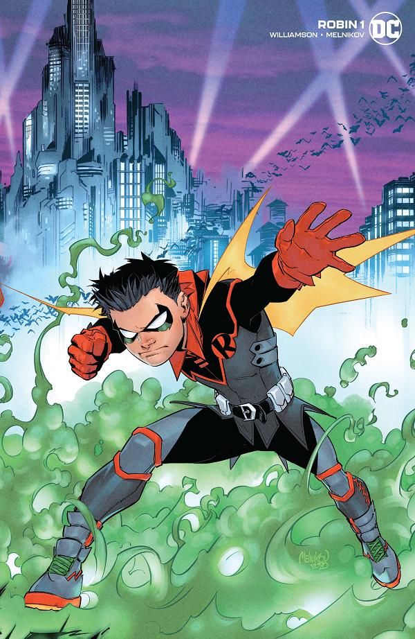 Robin #1 CVR B CVR B MELNIKOV WRAP cover