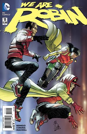 We Are Robin #11 ROMITA cover