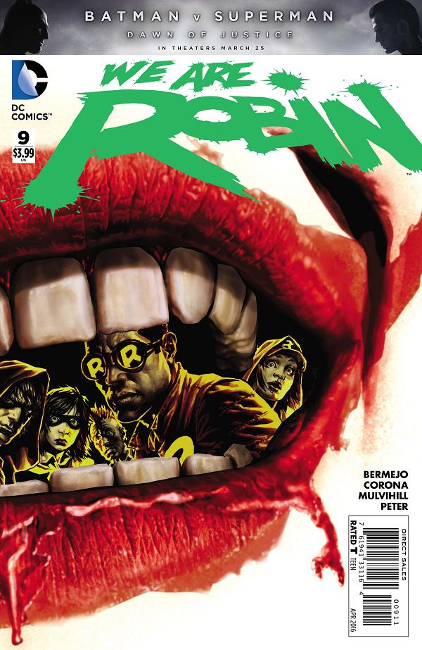 We Are Robin #9 cover by Lee Bermejo