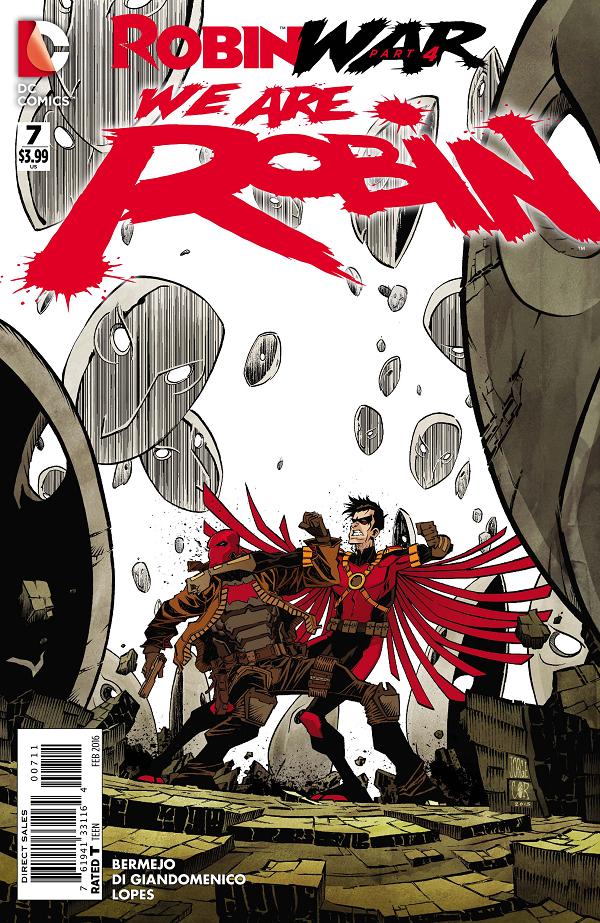 We Are Robin #7 cover by Jorge Corona