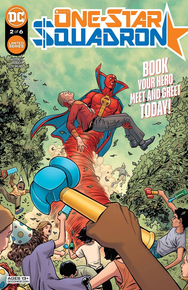One Star Squadron #2 cover by Steve Lieber