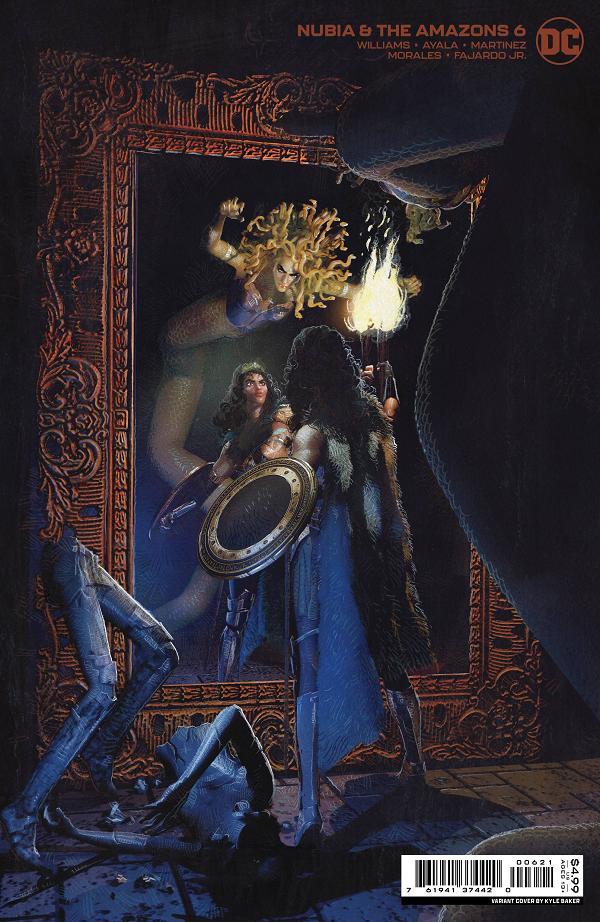 Nubia & The Amazons #6 CVR B (OF 6) CVR B BAKER CARD STOCK cover