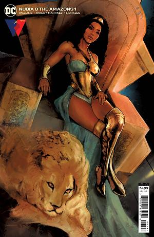 Nubia & The Amazons #1 CVR B SOZO CARD STOCK cover