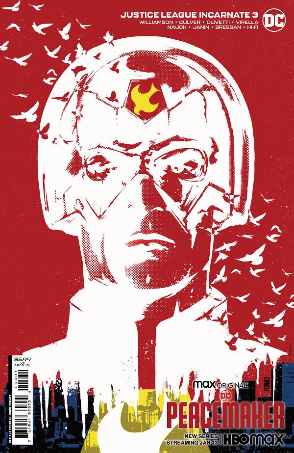 Justice League Incarnate #3 CVR C FORNES CARD STOCK V cover
