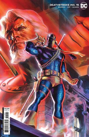 Deathstroke Inc #15 CVR B CVR B MASSAFERA CARD STOCK cover