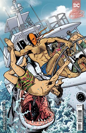 Deathstroke Inc #12 CVR C CVR C LAPHAM SWIMSUIT cover