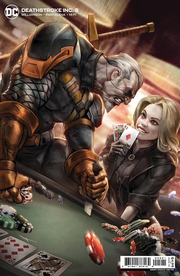 Deathstroke Inc #5 CVR B CVR B TAO CARD STOCK cover