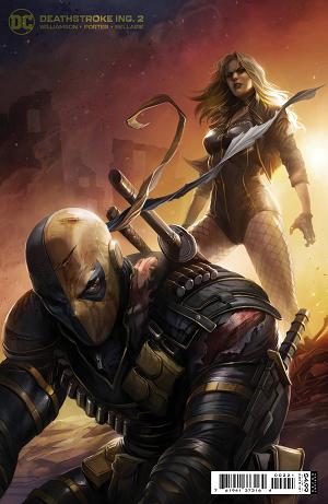 Deathstroke Inc #2 CVR B CVR B MATTINA CARD STOCK cover