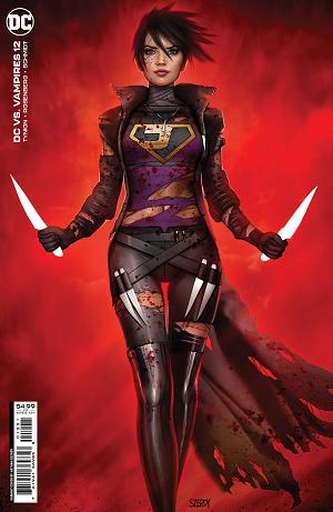 Dc Vs Vampires #12 CVR B (OF 12) CVR B SZERDY CARD STOCK cover