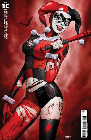 Dc Vs Vampires #11 CVR B (OF 12) CVR B SZERDY CARD STOCK cover