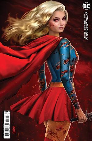 Dc Vs Vampires #10 CVR B (OF 12) CVR B SZERDY CARD STOCK cover