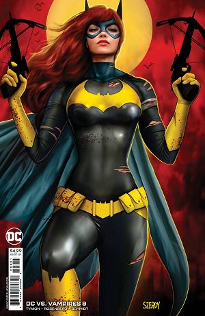 Dc Vs Vampires #8 CVR B (OF 12) CVR B SZERDY CARD STOCK cover