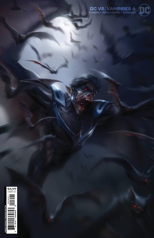 Dc Vs Vampires #6 CVR B (OF 12) CVR B MATTINA CARD STOCK cover