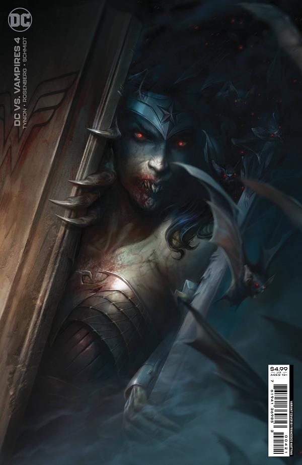 Dc Vs Vampires #4 CVR B (OF 12) CVR B MATTINA CARD STOCK cover