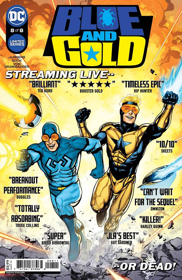 Blue & Gold #8 cover