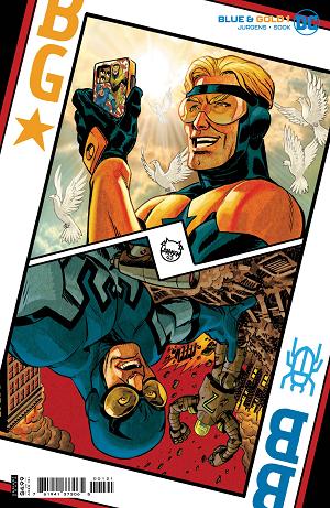 Blue & Gold #1 CVR B CVR B CARDSTOCK DAVE JOHNSON cover