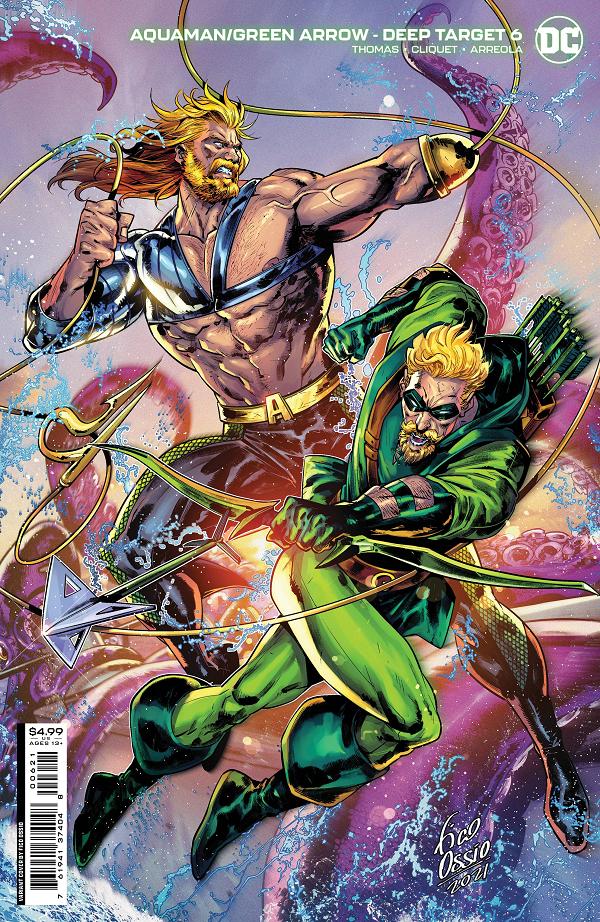 Aquaman Green Arrow Deep Target #6 CVR B (OF 7) CVR B OSSIO cover