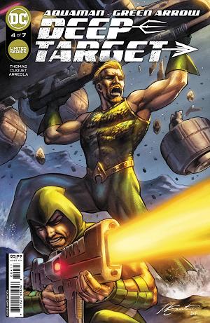Aquaman Green Arrow Deep Target #4 CVR A SANTUCCI cover