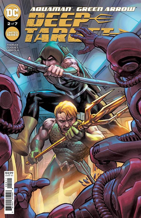Aquaman Green Arrow Deep Target #2 CVR A SANTUCCI cover
