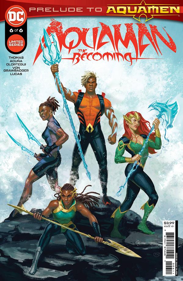 Aquaman The Becoming #6 CVR A TALASKI cover